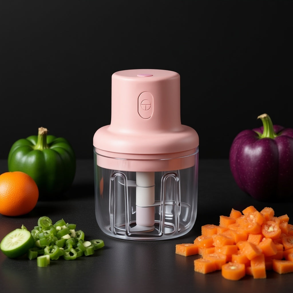 Fruits and vegetables chopper with USB charging support, 250ml