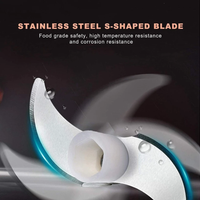 Vegetable and fruit chopper USB charging, 250ml electric